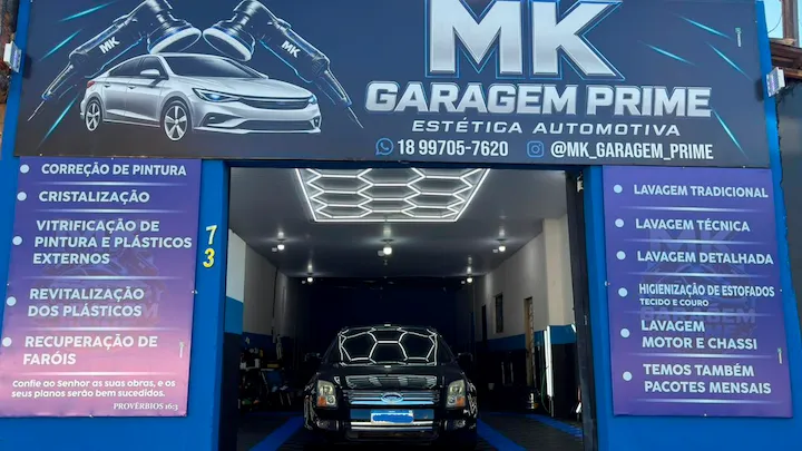 Lavagem simples - MK Garagem Prime